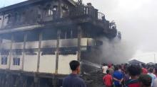 Ini Yang Terjadi SaatÃ‚Â Rumah Pengusaha Sedanau Hangus Dijilat Kobaran ApiÃ‚Â 