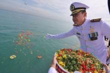 Hari Pahlawan di Batam, Tabur Bunga di Laut Punya Makna Khusus
