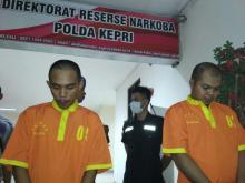 Polda Kepri Rebus 1,1 Kg Sabu Selundupan Asal Malaysia