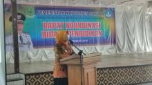 Rakor Pendidikan, Wabup Natuna Akui Butuh Banyak Data Atasi Problem Pendidikan