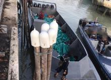 Bea Cukai Gagalkan Penyeludupan Miras Ilegal di Perairan Pulau Nyamuk Lingga