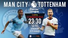 Preview Manchester City vs Tottenham: Adu Tajam Lini Serang