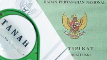 Sejak Merdeka, Baru 50% Masyarakat Punya Sertifikat Tanah