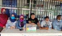 Perpat Galang Dana Bantu Korban Kebakaran Rumah di Lingga