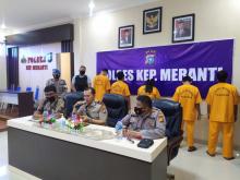 Hasil Operasi Antik, Polres Meranti Bekuk Belasan Tersangka Narkoba