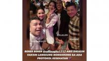 Raffi Ahmad Seret Anya Geraldine soal Pesta Usai Vaksinasi