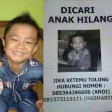 Ini Ciri-ciri Anak 9 Tahun yang Hilang di Batam