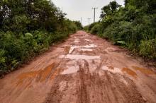 Dinas PU Lingga Bangun Sejumlah Jalan Tahun Ini