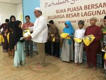 Laguna Bintan Beri Santunan dan Bingkisan Lebaran ke Anak Yatim