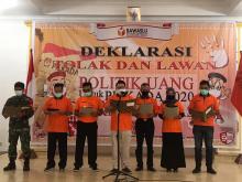 Bawaslu Lingga Deklarasi Tolak dan Lawan Politik Uang
