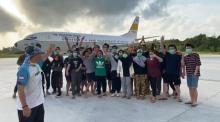 Aktivitas Pertama WNI dari Wuhan di Natuna
