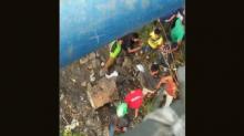 Berbalut Selimut, Kerangka Pria Ini Dicor di dalam Tong