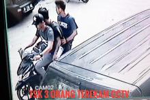 Maling Motor Terekam CCTV, Dua Tersangka Berhasil Diringkus