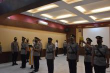 Kasat Sabhara, Kapolsek Bestari dan Kapolsek Bandara RHF Tanjungpinang Berganti 