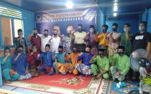 Resmikan Posko Pemenangan di Senayang, Nizar Ajak Pendukungnya Kompak