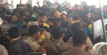 Demo Mahasiswa di Tanjungpinang Ricuh, Satu Mahasiswa Terluka