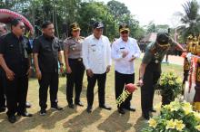 Pemukulan  Gong Tandai Penutupan TMMD di Pati