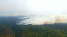 Kabut Asap Selimuti Ranai, Jarak Pandang Hanya 2 Kilometer