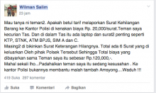 [Jurnalisme Warga] Jadi Korban Pencurian, Warga Batam Lapor Polisi Malah Dimintai Uang