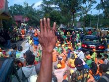 Ratusan Petugas Kebersihan di Batam Mogok