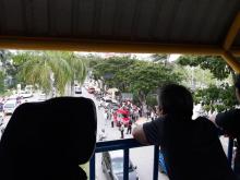 Turis Tercengang Saksikan Keributan di Pelabuhan Internasional Batam Center