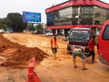 Begini Akibatnya Saat Bimbar Ngotot Terjang Jalan Berlumpur