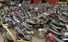 Razia Remaja di Lokasi Asmara Subuh, Polresta Medan Amankan 270 Sepeda Motor