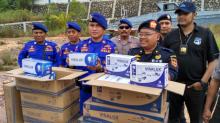 Polair Polresta Barelang dan BC Gagalkan Penyelundupan Elektronik