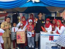 SDN 004 Toapaya Selatan Bagikan 1.200 Kupon Doorprize Peringati HUT RI