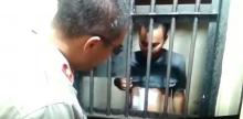 Dodi Pembunuh Keponakan Balita Ditahan Polsek Nongsa