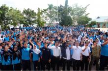 Mantan Pecandu Blak-blakan Bahaya Narkoba kepada Pelajar SMAN 2 Tanjungpinang