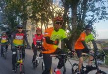 Gowes ke Bintan, Yan Fitri: Masyarakat Jangan Panik Hadapi Virus Corona