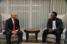 Essien Sambangi Kantor Kepala Staf Kepresidenan: I am Your Big Fan