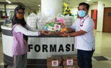 ITM Kepri Bantu Paket Makanan dan Vitamin C untuk Tenaga Medis