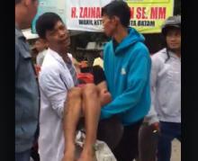 Video Ayah Andika Histeris Lihat Anaknya Tergeletak 3 Jam, Warga Cuek