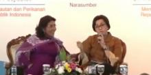 Video Menteri Susi Cubit Menteri Sri Mulyani Jadi Viral