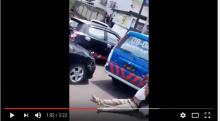 Video Polisi Seret Korban Penembakan Satu Keluarga yang Bikin Heboh