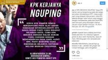 Unggah Tulisan KPK Kerjanya Nguping, DPR Jadi Sasaran Perundungan