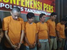 Polisi Buntuti Penyaluran Narkoba dari Tanjungpinang ke Jambi, 4 Orang Diringkus
