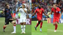 Ini Dia Statistik 4 Semifinalis Piala Dunia 2018