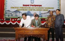 Kini Lebih Ramping, DPRD Kepri Sahkan 29 SKPD