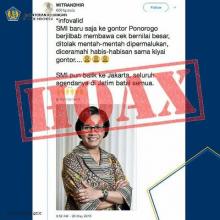 Benarkah Sri Mulyani Membawa Cek ke Gontor dan Ditolak?