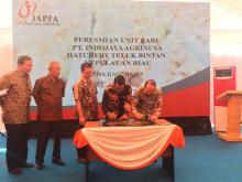 Apri Sujadi Resmikan Fasilitas Penetasan Telur Ayam Milik PT Japfa Comfeed di Teluk Bintan