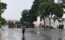 Polisi Siaga Sambut Aksi Buruh di Batam