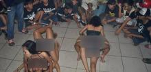 Foto-foto Ratusan Siswi SMP Gelar Striptis Party Bikin Geger