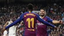 Olok-olok Fans Barcelona di Santiago Bernabeu: Ronaldo Mana?