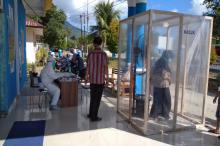 Puskesmas Ranai Sediakan Bilik Disinfektan Penangkal Corona Pertama di Natuna