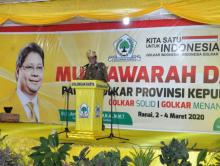 Pesan Isdianto di Musda Golkar: Jaga Kepri Tetap Kondusif