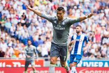 Ronaldo Menggila, Real Madrid Pesta Gol ke Gawang Espanyol
