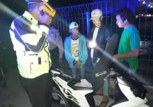 Tekan Balap Liar dan Narkoba, Polsek Kundur Rutin Gelar Razia